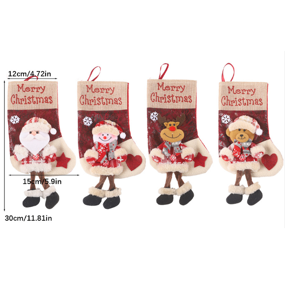 Christmas Stocking Hanging - Grande meia de Natal com meia