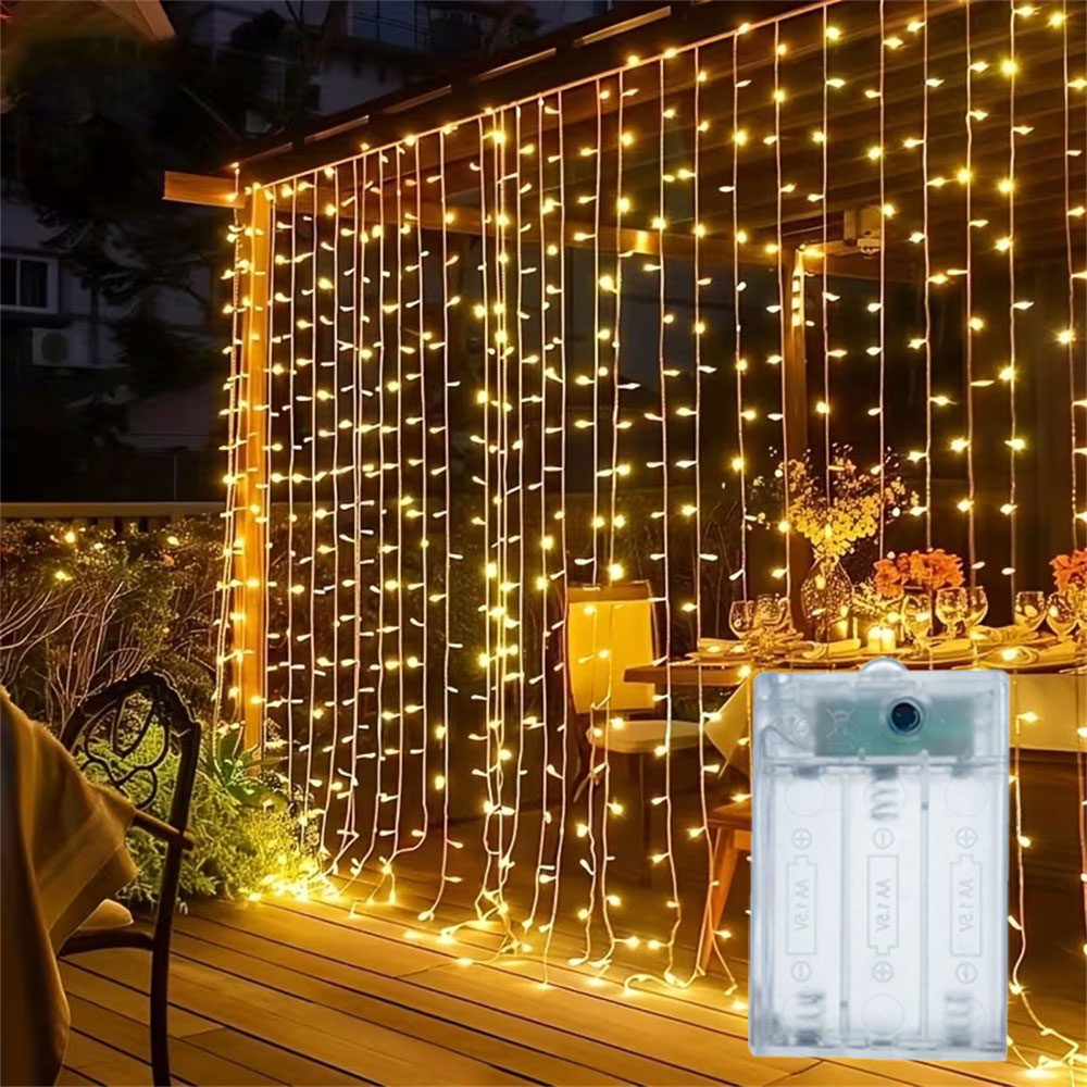 Cortina de Luzes LED de 3/6m,  - Led Fairy String Lights avaliação e preço