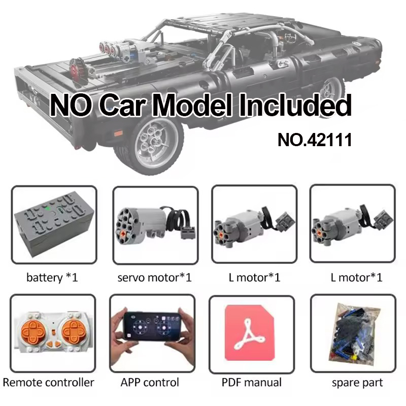 Kit de motor de modificação té - Lego Set Technic avaliação e preço