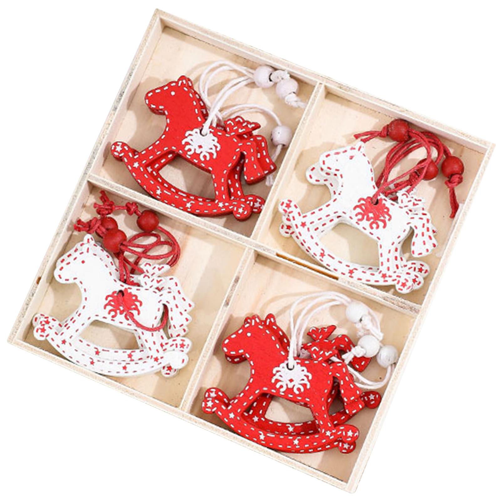 Enfeite de Natal em madeira, p - Christmas Stocking Hanging avaliação e preço