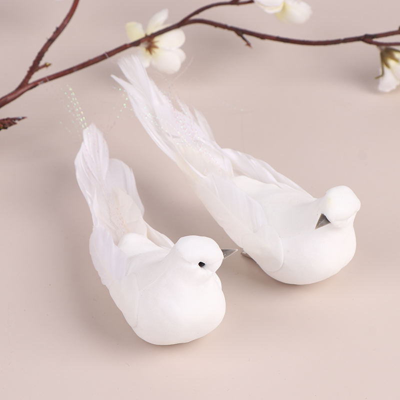 △   1Pc Pássaros de Pombo Arti - Christmas Tree Artificial avaliação e preço