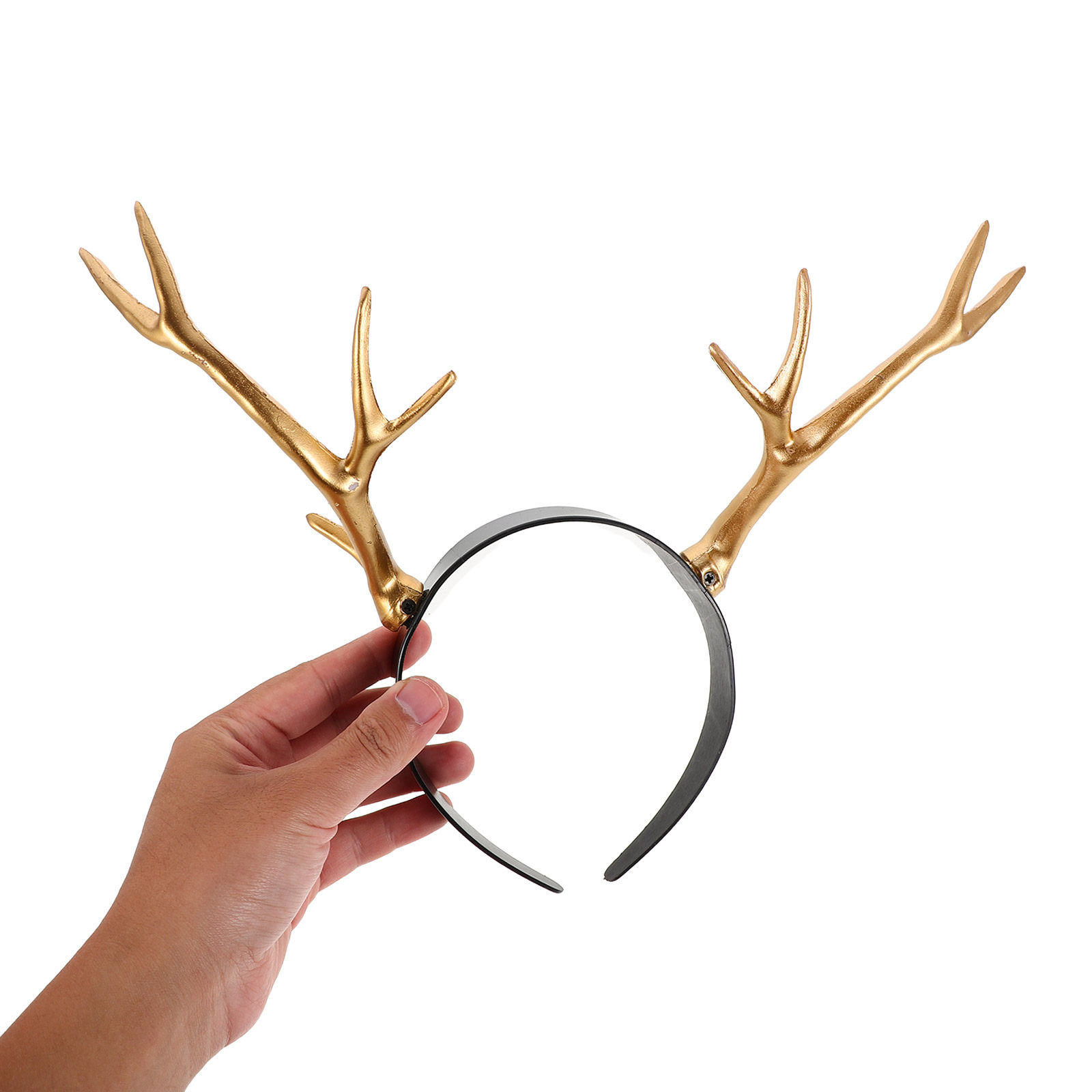 2 peças de tiara festiva com c - Reindeer Antlers Headband avaliação e preço