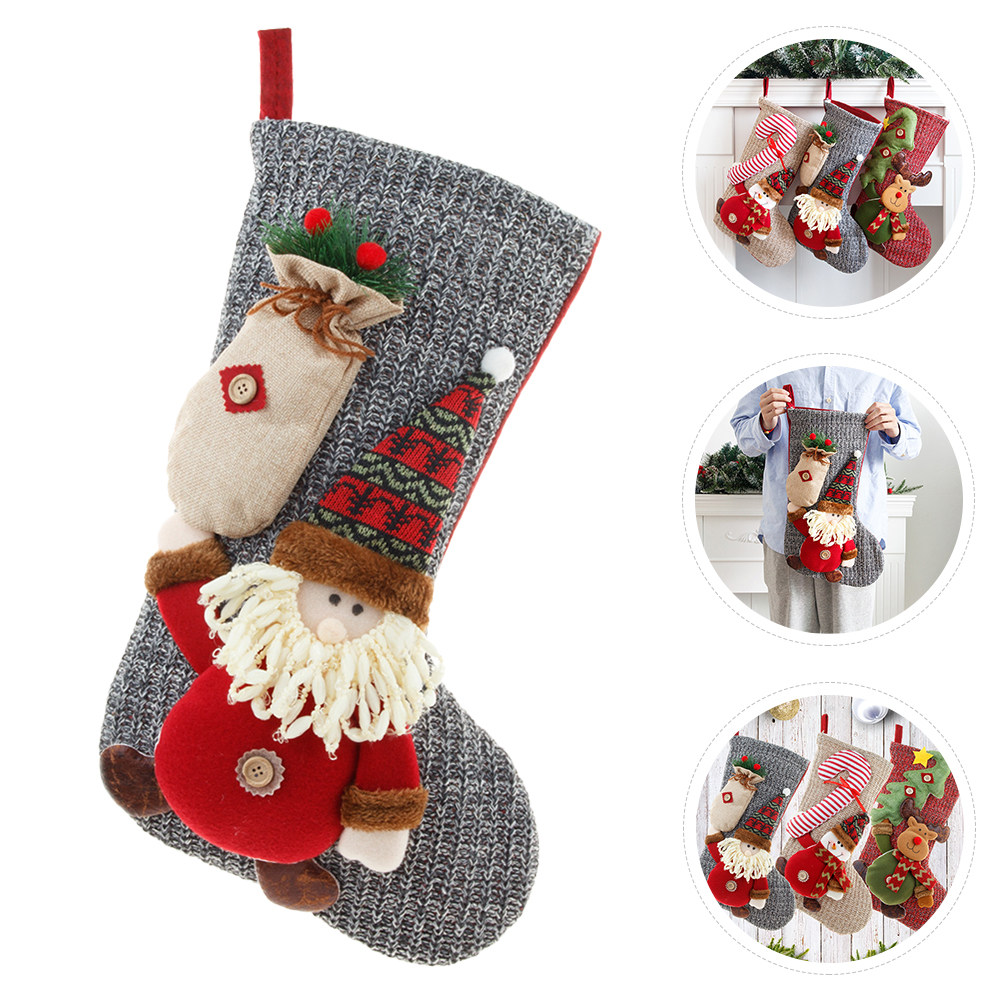 Meias de Natal, sacos de prese - Christmas Stocking Hanging avaliação e preço