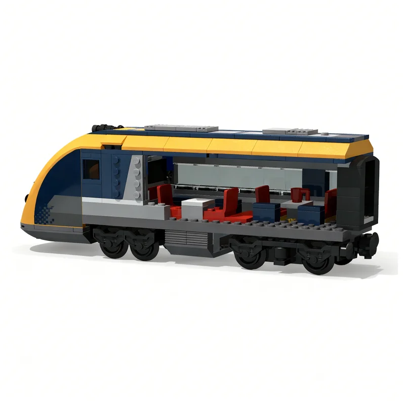 268 peças MOC Comboio de Passa - Lego Set City avaliação e preço