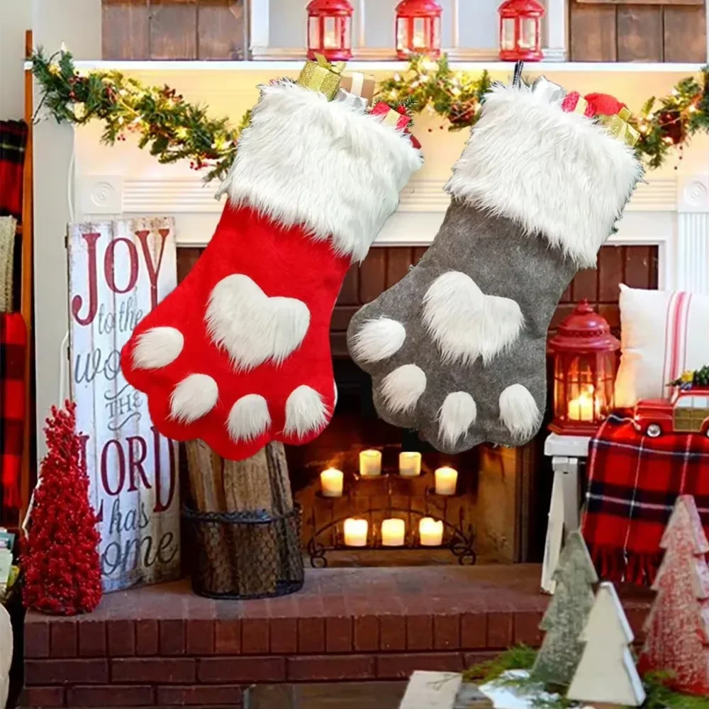 Meias de Natal com estampa de  - Christmas Stocking Hanging avaliação e preço
