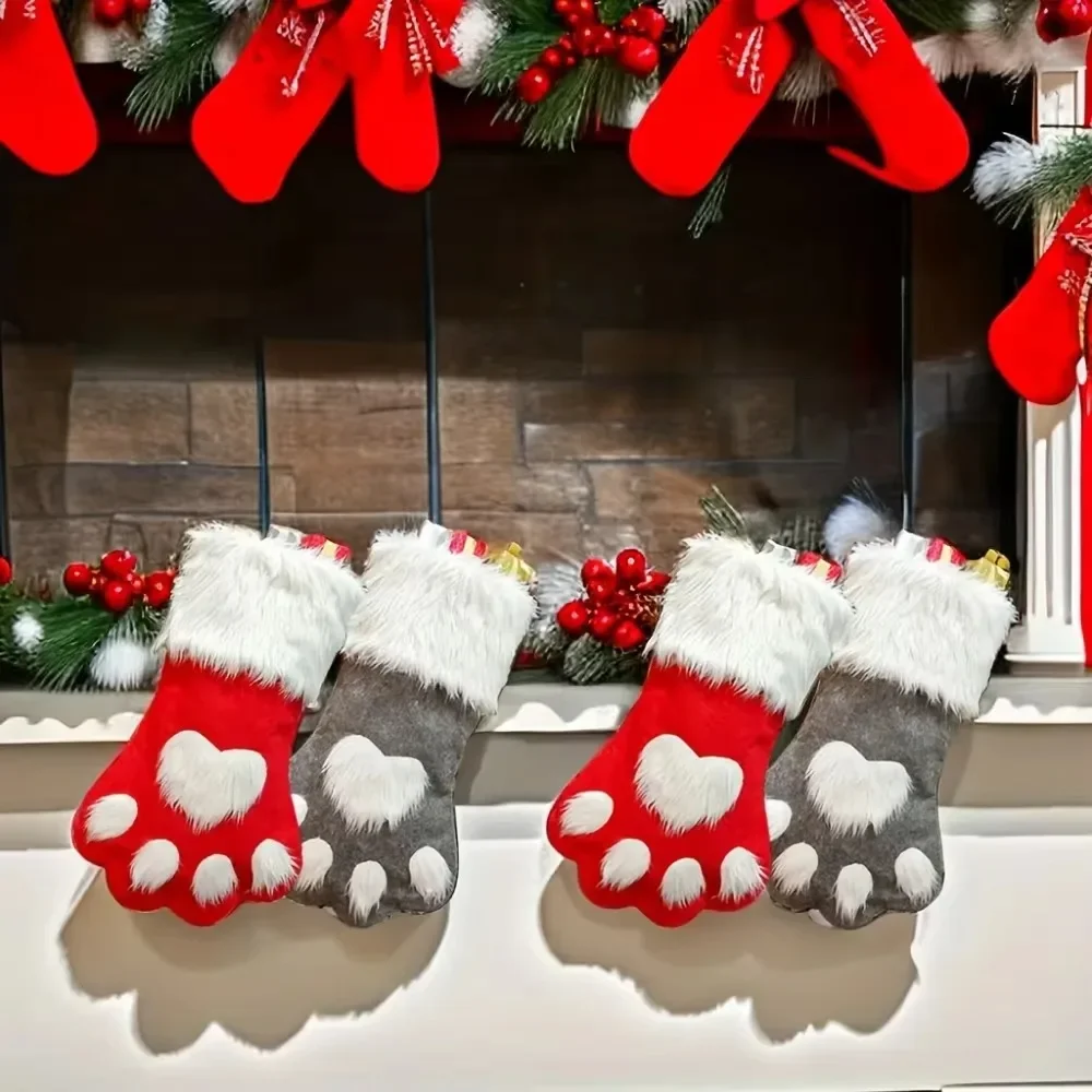 Meias de Natal com estampa de  - Christmas Stocking Hanging avaliação e preço