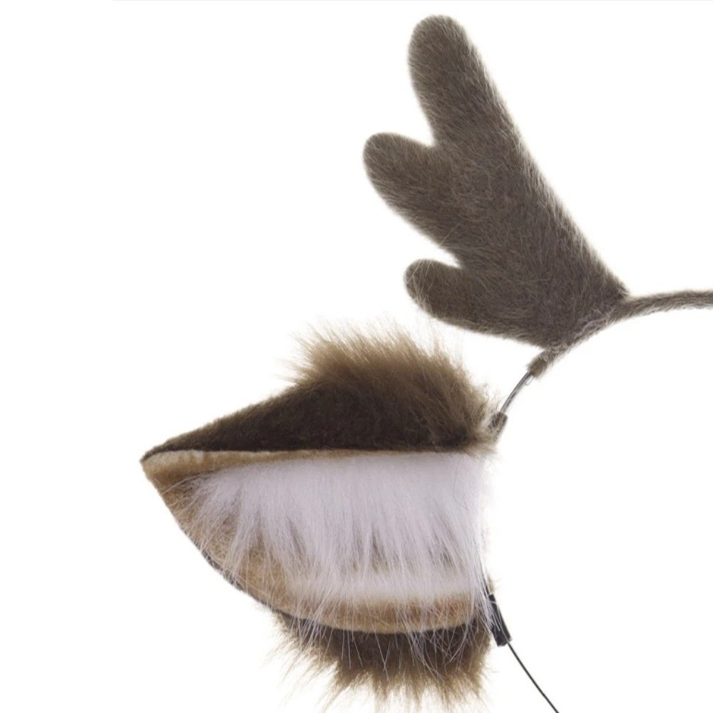 Tiara de chifres de rena para  - Reindeer Antlers Headband avaliação e preço