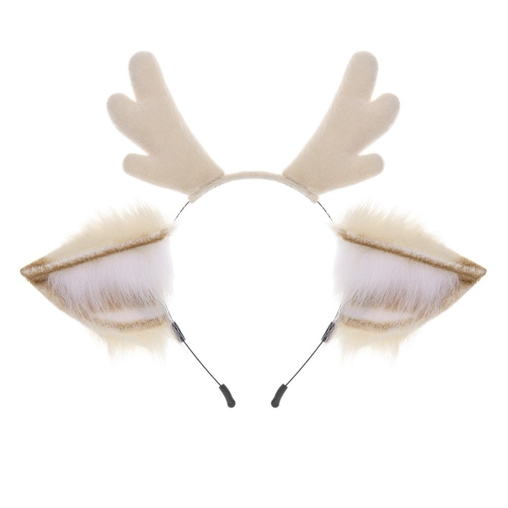 Tiara de chifres de rena para  - Reindeer Antlers Headband avaliação e preço