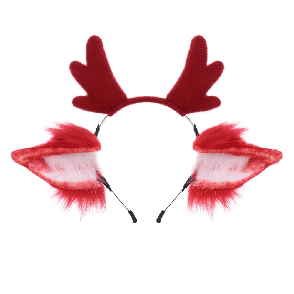 Tiara de chifres de rena para  - Reindeer Antlers Headband avaliação e preço