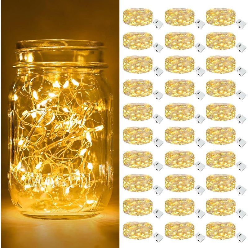 Luzes de Cordão LED à Prova d' - Led Fairy String Lights avaliação e preço
